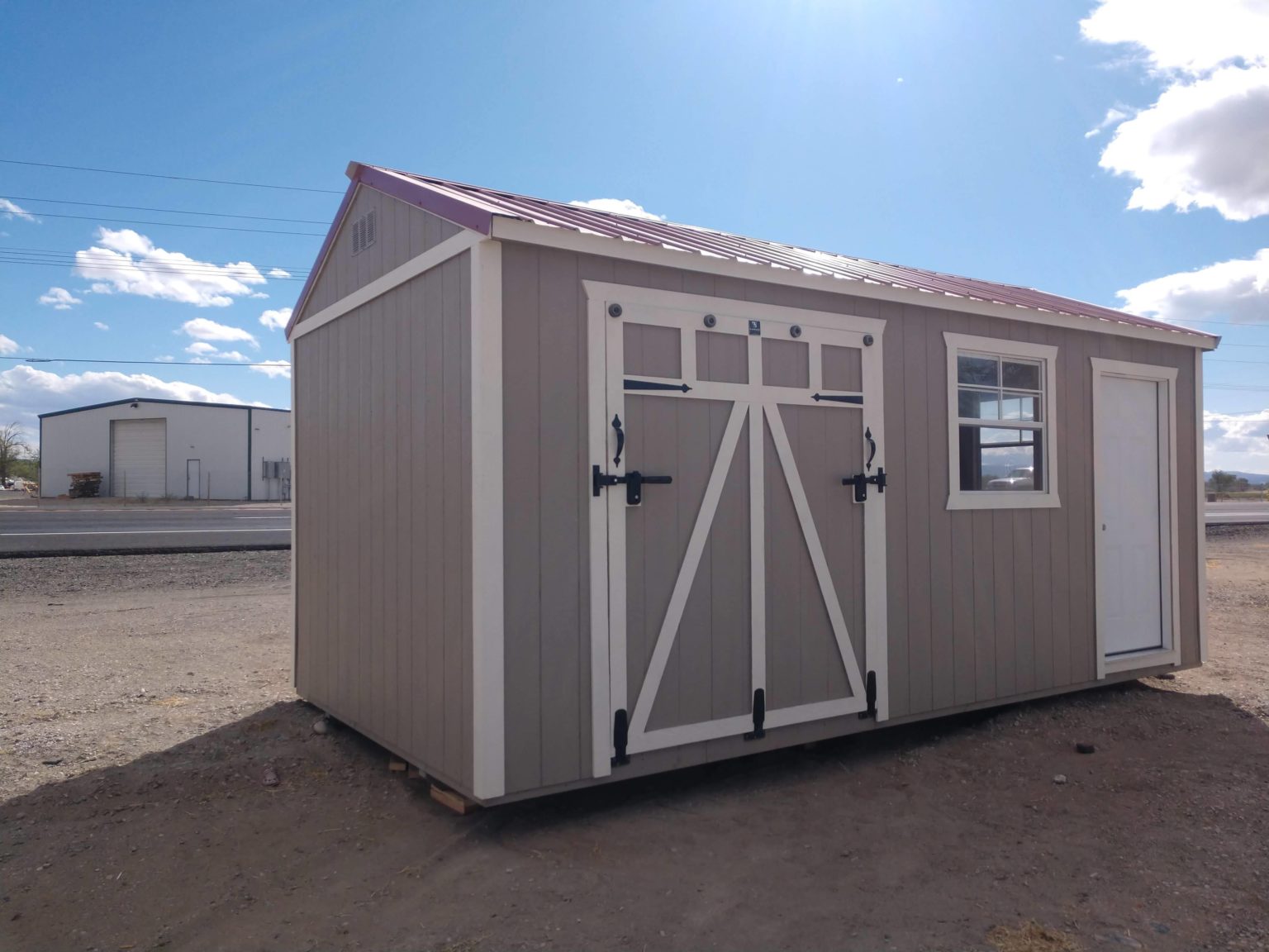 Side Utility Shed Out West Buildings Fallon, Nevada