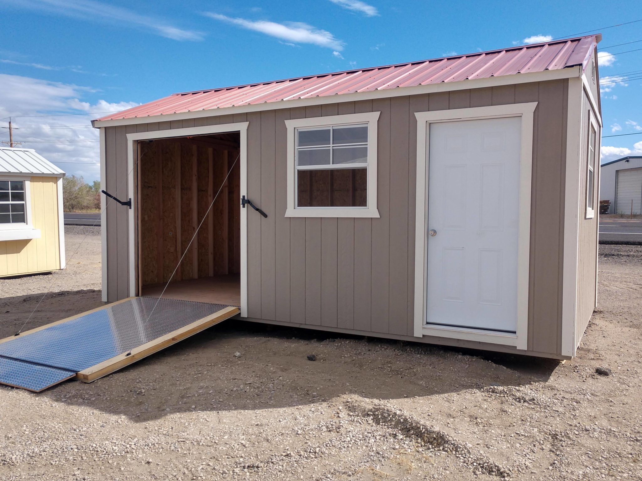 Side Utility Shed Out West Buildings Fallon, Nevada