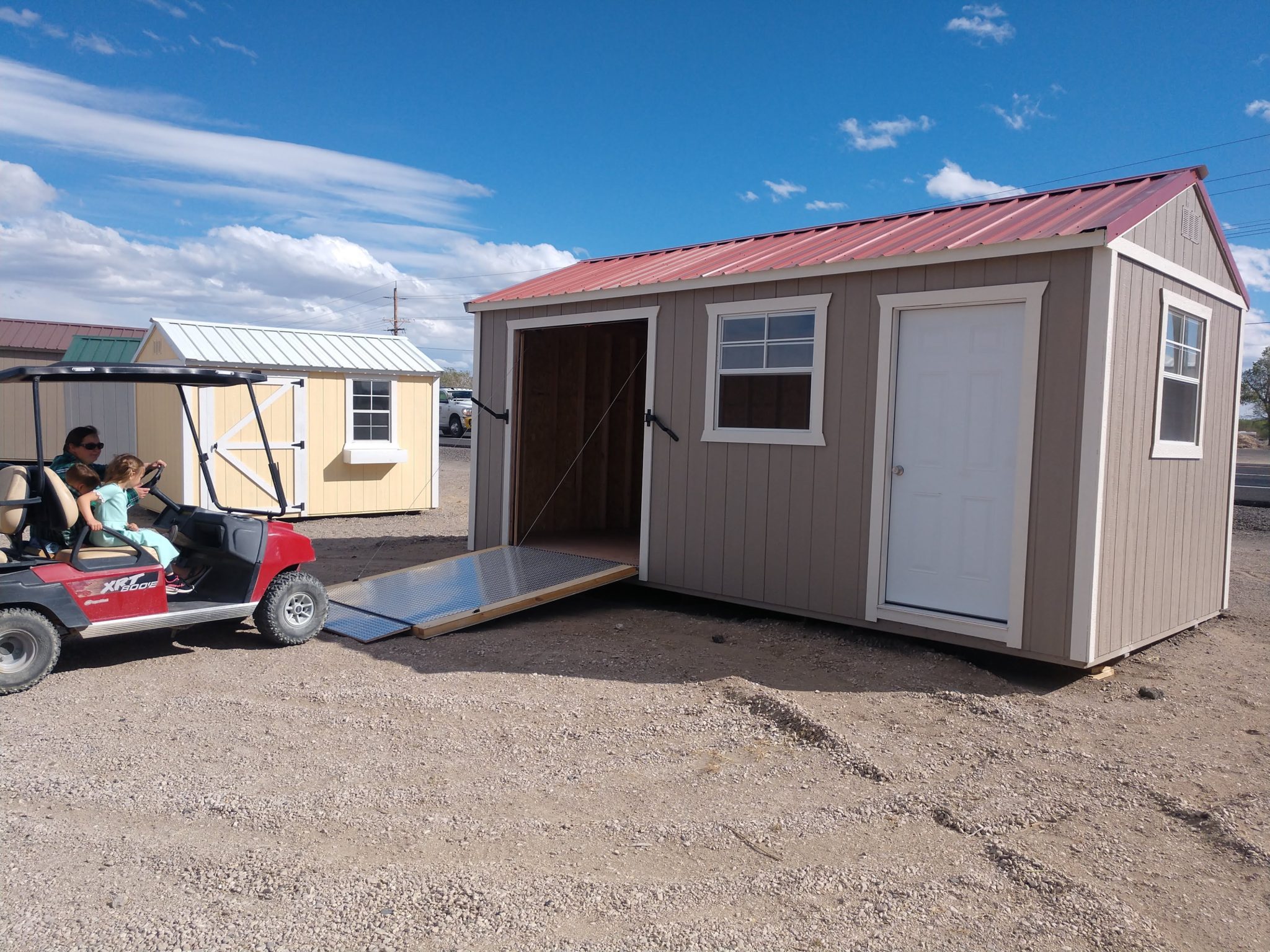 Side Utility Shed Out West Buildings Fallon, Nevada