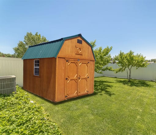 Lofted Barn in the backyard.