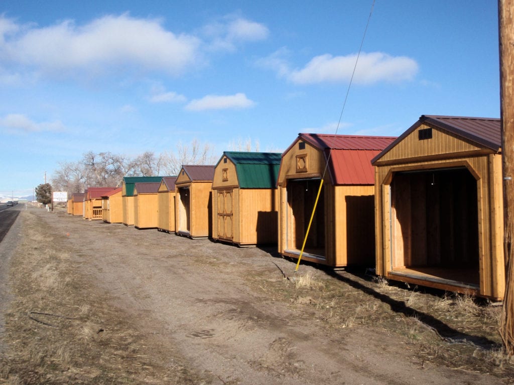 Cabins and Sheds