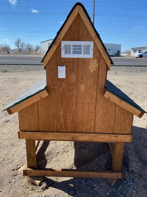 Chicken Coop Back View