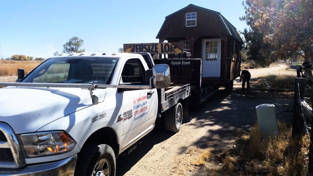 Cabin installed by Truck