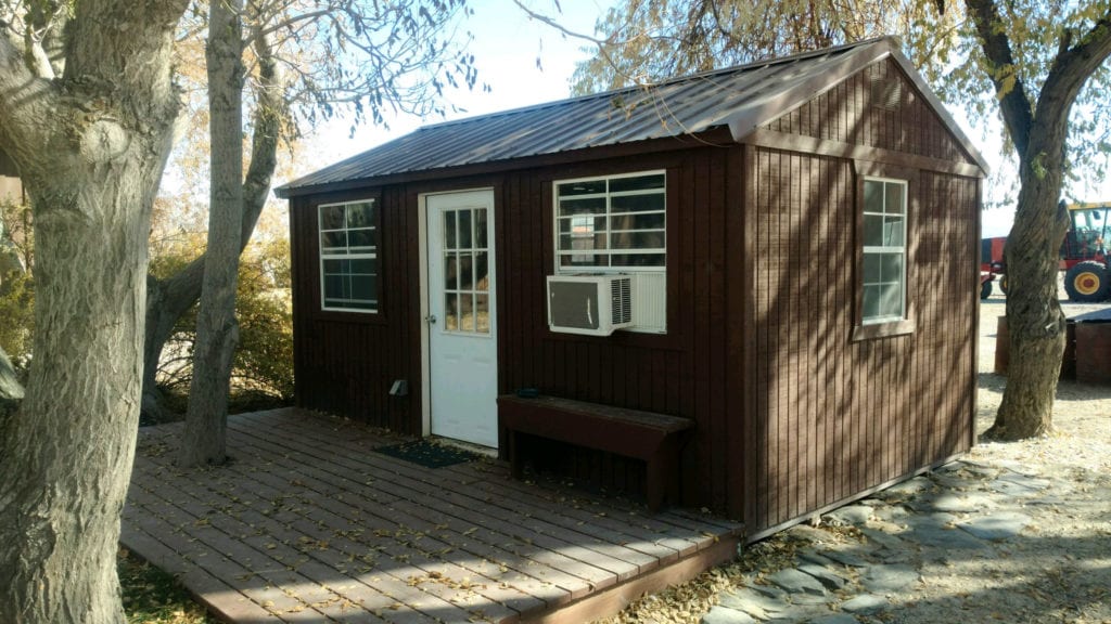 Lofted Cabin with Side Door