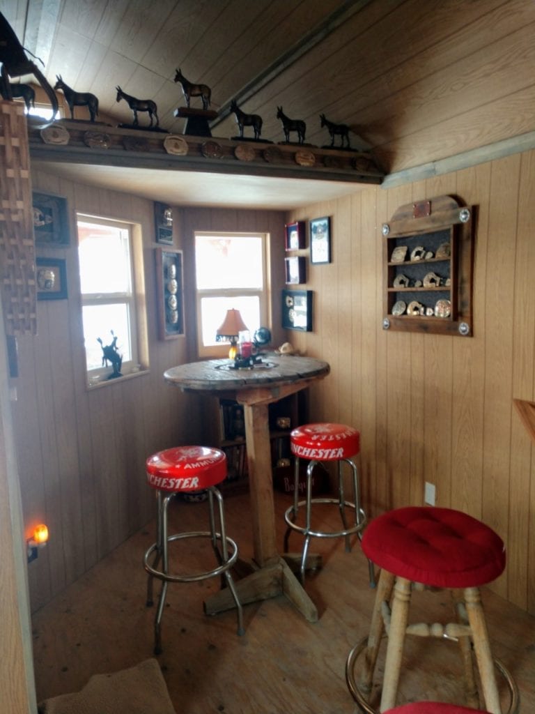 Bar Table with Stools