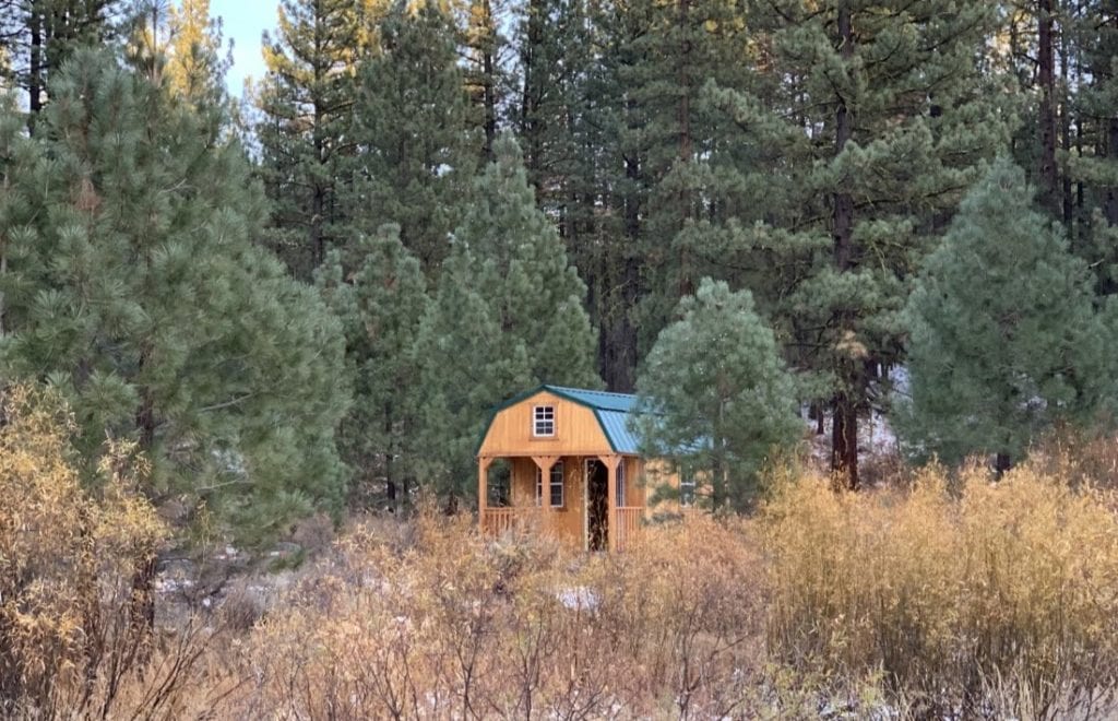 Garage and Lofted Barn in Drive Way Area