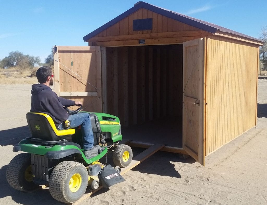 Transporting Shed