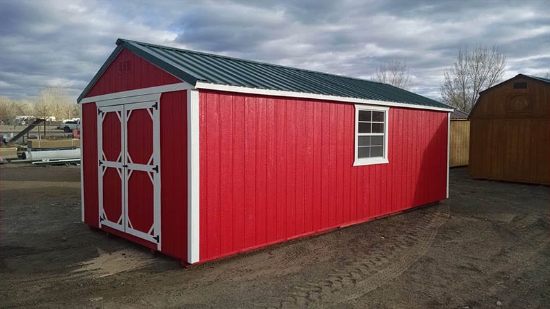 Red Shed from Right Angle