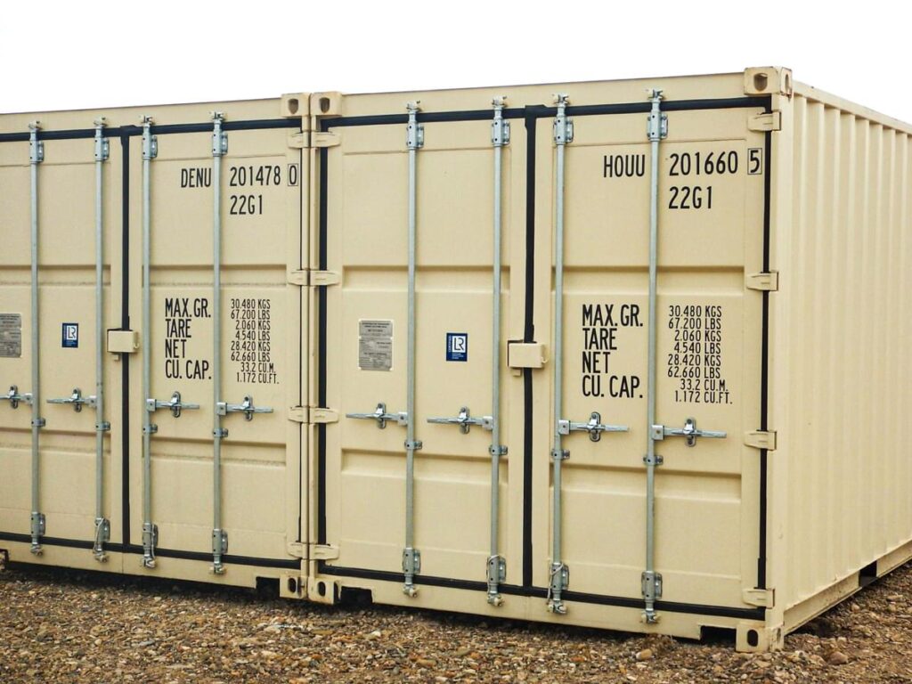 Containers Out West Buildings Fallon Nevada