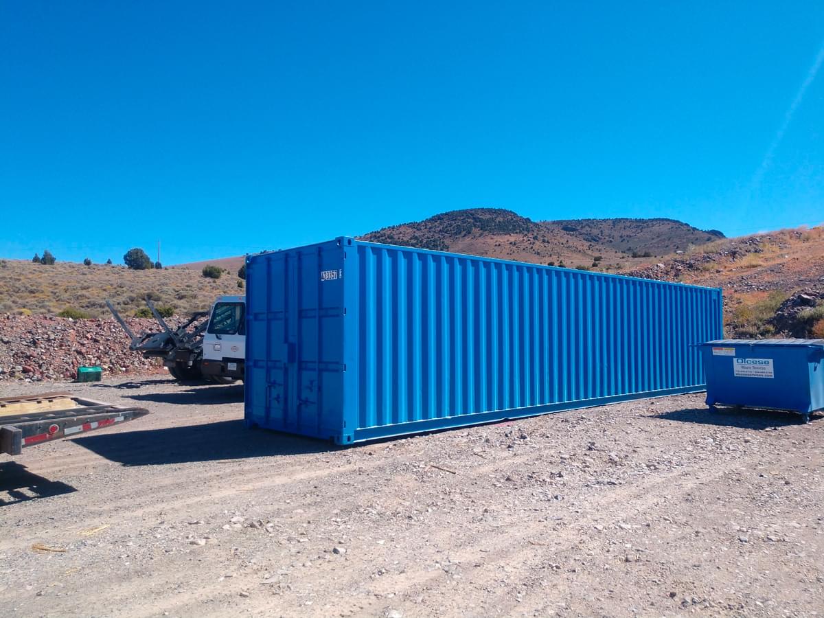 Containers Out West Buildings Fallon, Nevada